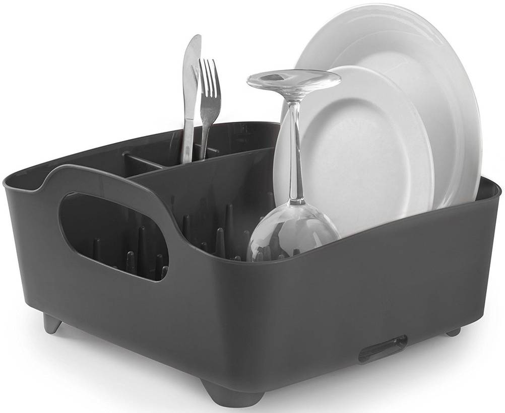 abropfgestell plastik schwarz