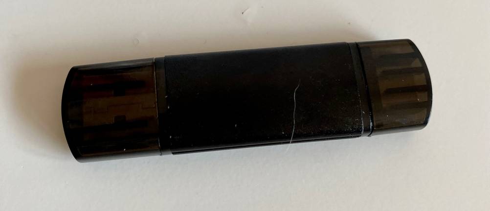 schwarzer usb-c-stick