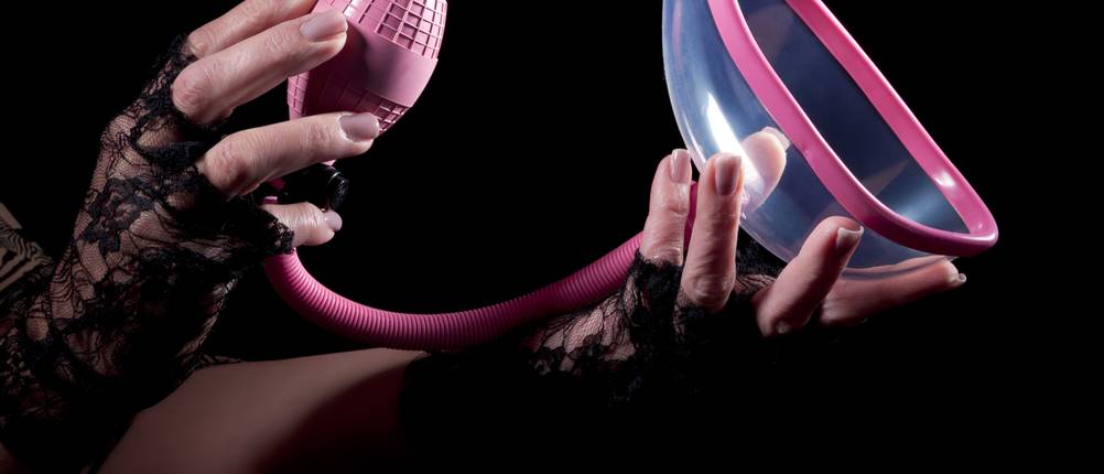 Vagina-Pumpe Test