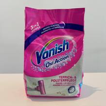 Vanish-Teppichreiniger auf einer Anrichte
