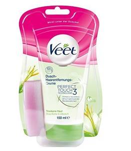 Enthaarungscreme im Test: Dusch-Enthaarungscreme von Veet