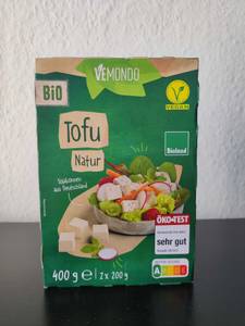 Tofupackung von Vemondo
