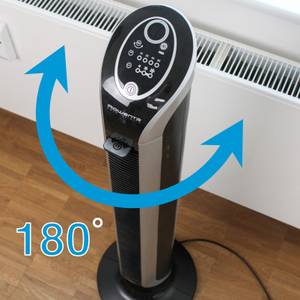 Einzelner Turmventilator der Marke Rowenta.