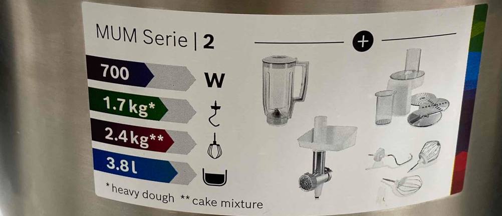 Bosch-Küchenmaschine MUM Serie 2.