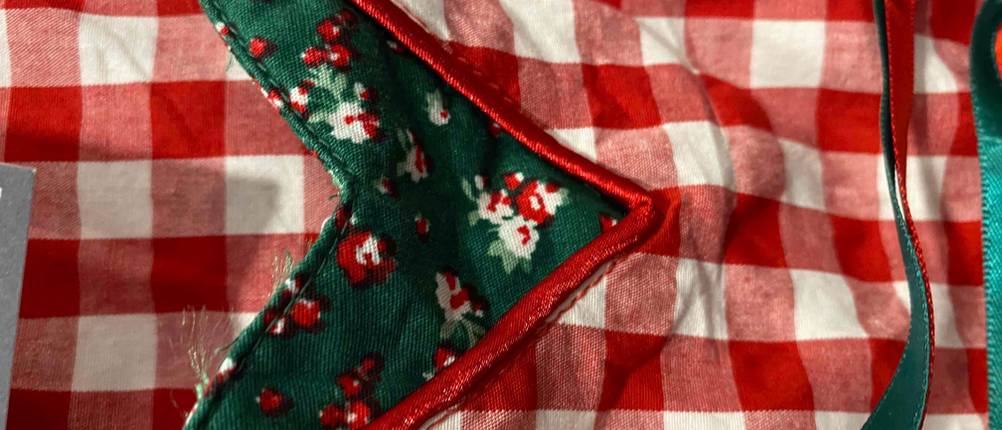 Amisu-Dirndl, Detail.