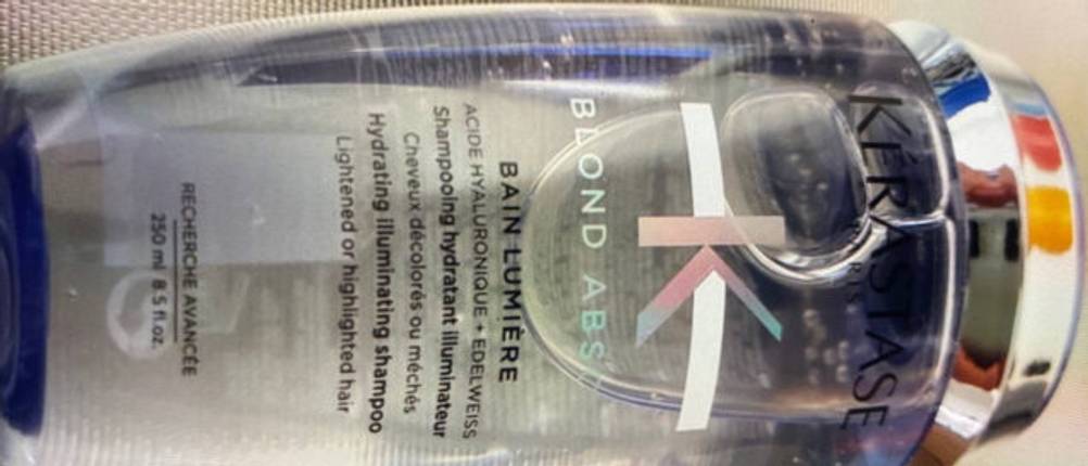 Blond-Shampoo Kerastase Bain Lumiere.
