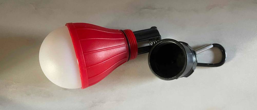 Kayoba-Campinglampe für Außen.