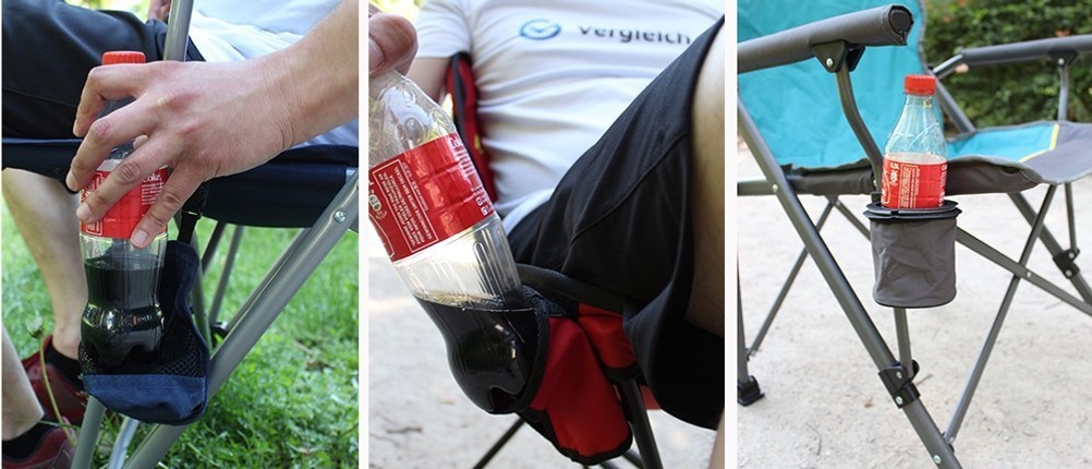 Campingstuhl Getränkehalter Vergleich