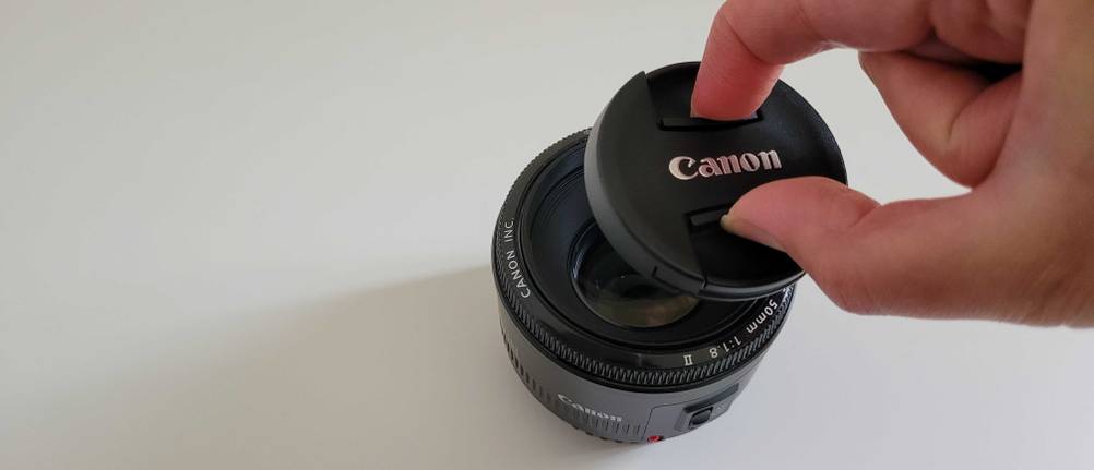Canon-Objektiv 50mm-1-1-8-II