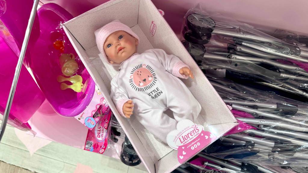 Die getestete Puppe von Llorens 