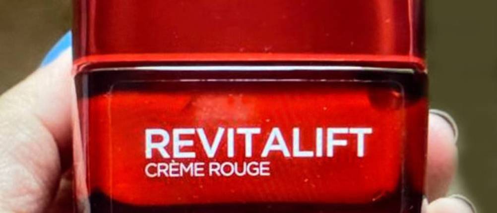 L’Oréal-Revitalift, Creme Rouge.