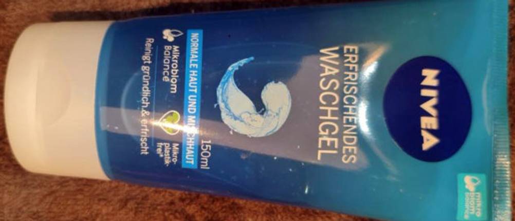 Nivea-Gesichtsreinigung, Erfrischendes Waschgel.