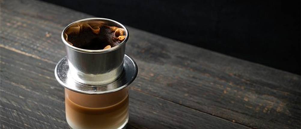 Vietnamesischer Kaffee Test
