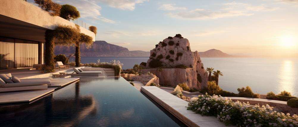 Villa auf Mallorca in Tests: Villa mit eigenem Pool und Meerblick.