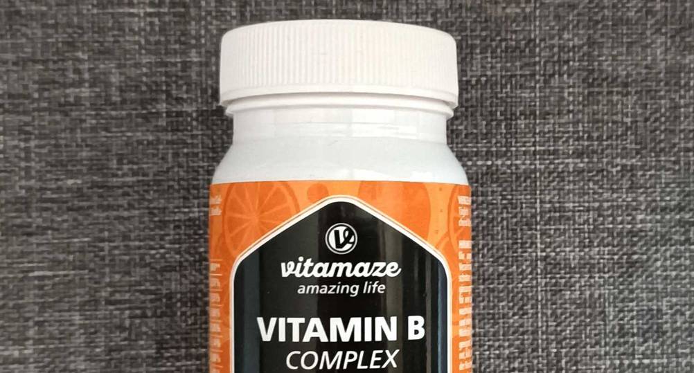 Vitamin-B-Komplex getestet: Nahaufnahme der Verschlusskappe einer Dose.