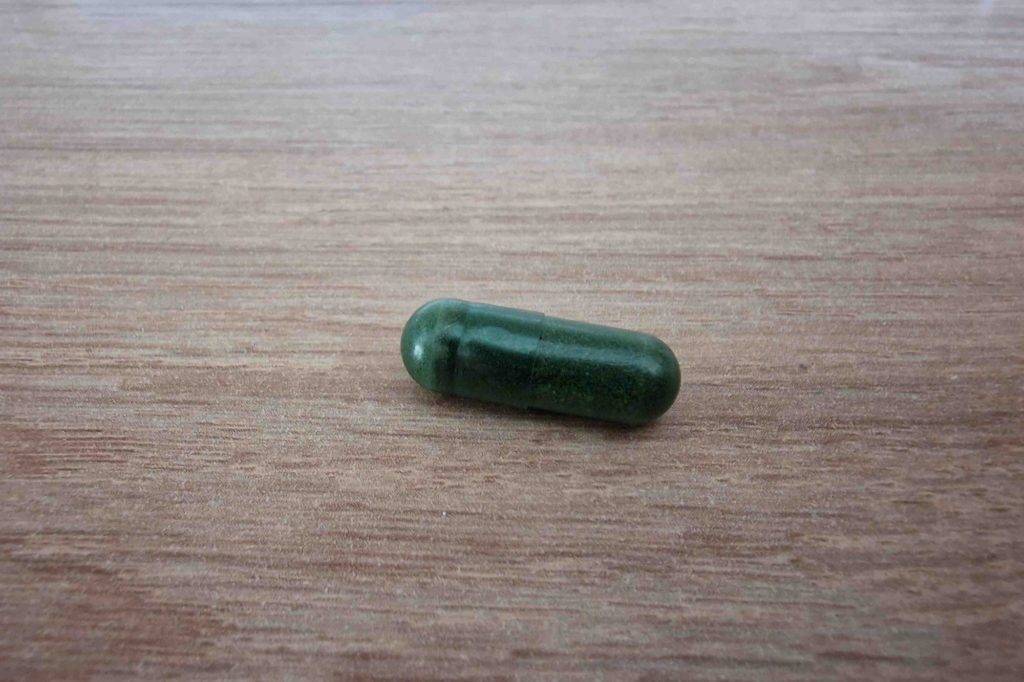 Getestetes Vitamin-D-Präparat in einer Kapselform. 