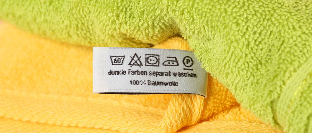 Siemens-Waschmaschine Wäschezeichen