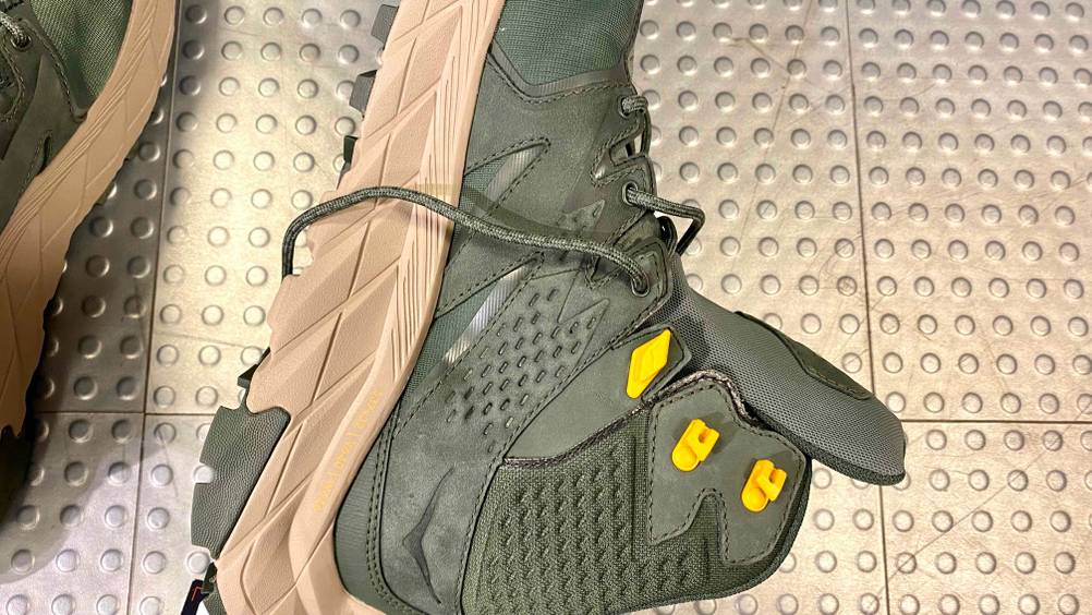Wanderschuhe Unisex getestet: Nahaufnahme der Seite Innen.