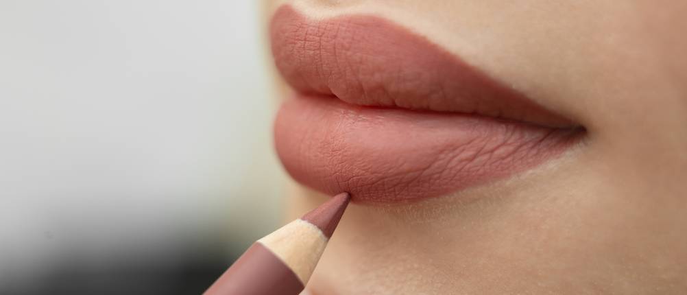 Wasserfester-Lipliner-Test