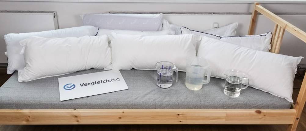 Wasserkissen-Test