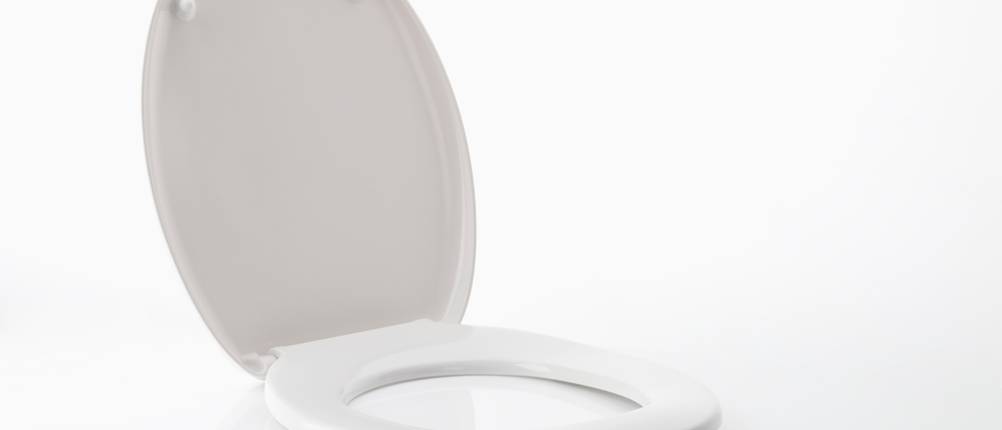 WC-Sitz mit Absenkautomatik Duroplast Test