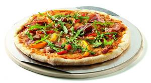 knusprige pizza