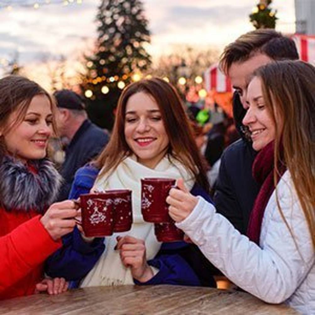 Glühwein weihnachtsmarkt