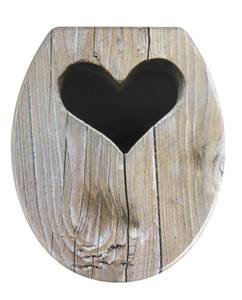 Wenko Klobrille mit Herz