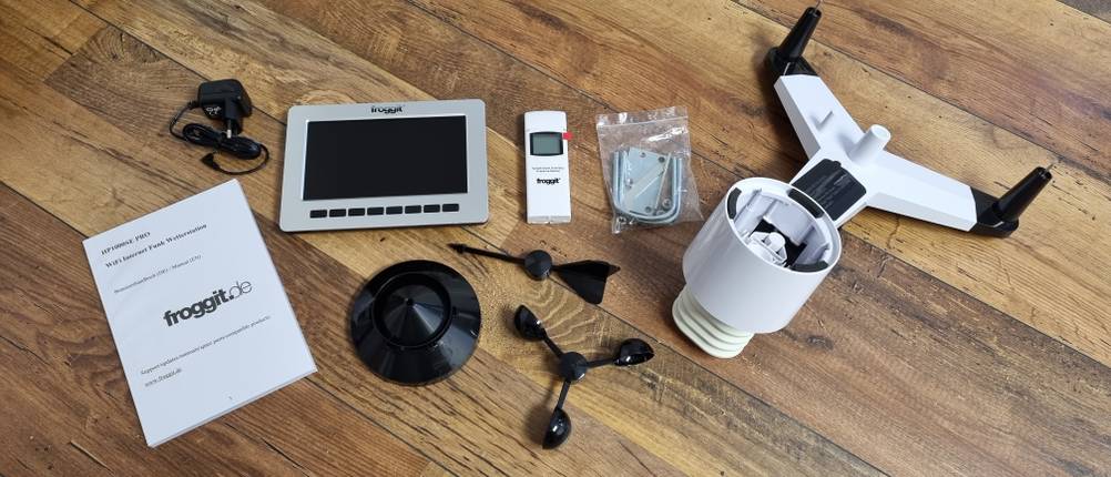 Froggit HP1000SE PRO Wetterstation mit Wlan