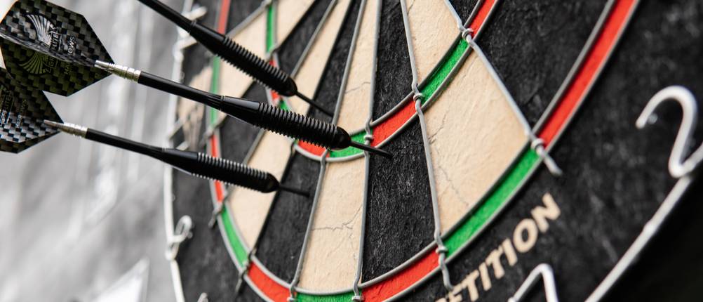 Winmau-Dartscheibe-Test