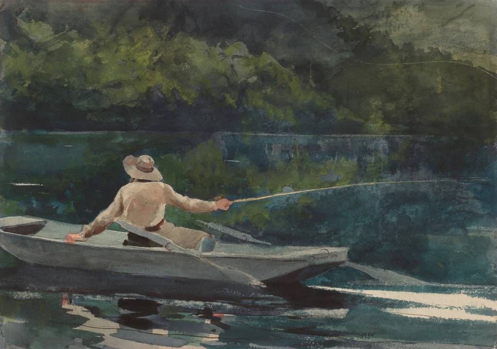 gemälde winslow homer aquarellmalerei