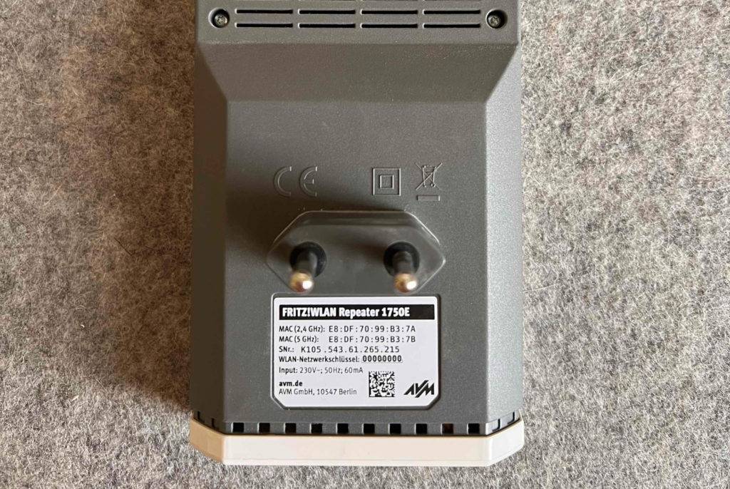 wlan-repeater-fritz-wlan-repeater-1750e-Verschlüsselung