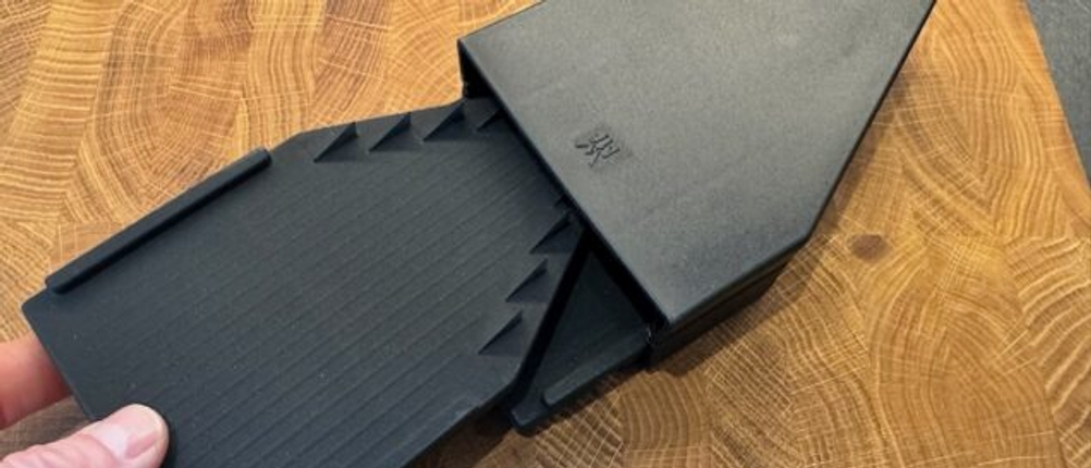 Lagerung der Aufsätze beim WMF-Gemüsehobel Top Tools