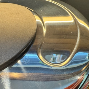 Edelstahl-Optik der WMF Gourmet Salatschleuder