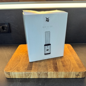 Der Wmf Kult X Mix & Go in seiner Verpackung.