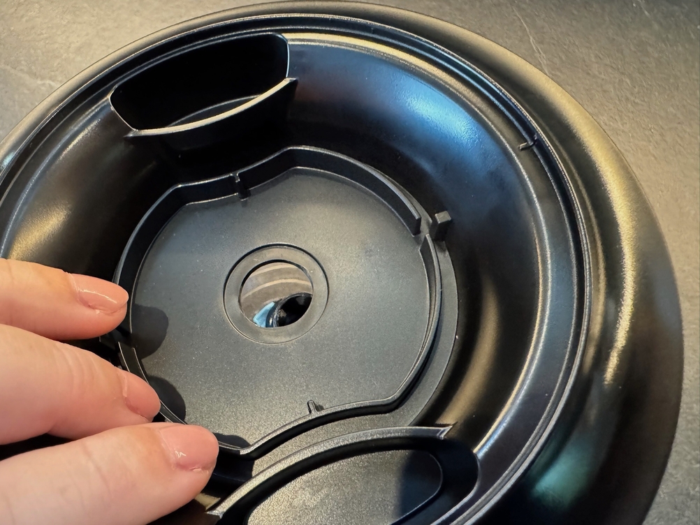 Das Zwischenstück am WMF Kult X Zerkleinerer Edition.