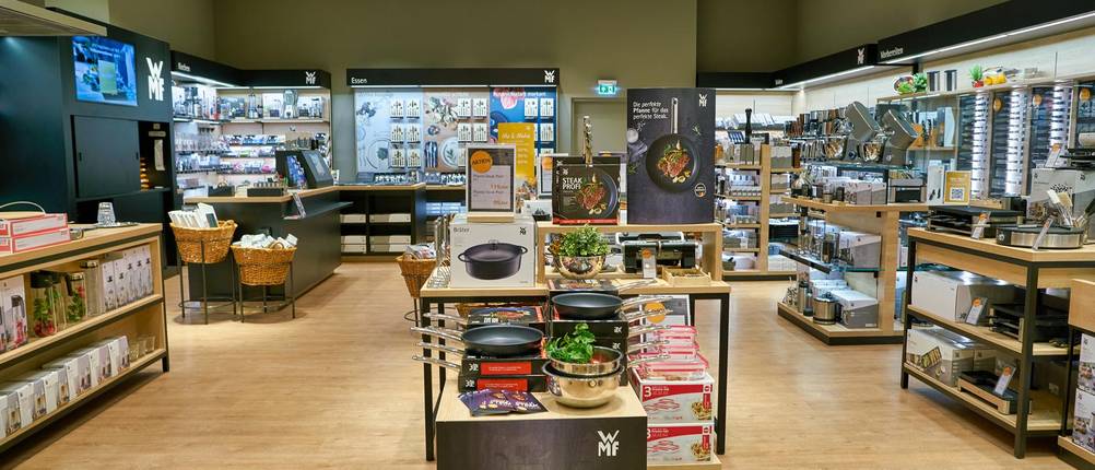 WMF-Messerset-Test: Blick in einen WMF-Store