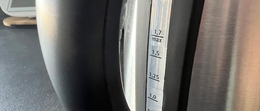 Wasserstandsanzeige beim WMF-Stelio