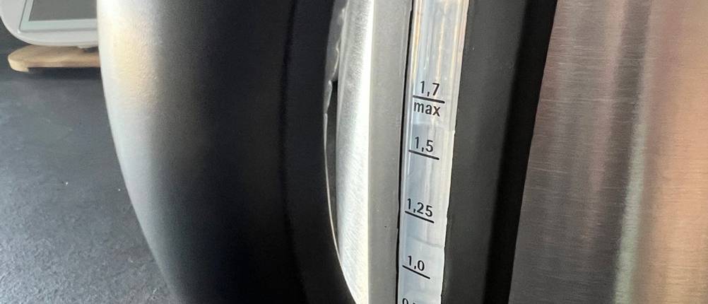 Wasserstandsanzeige beim WMF-Stelio