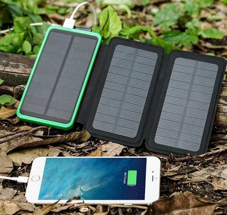 X-DRAGON Solar Powerbank 25000mAh Wasserdicht Solar Ladegerät für alle  Handys