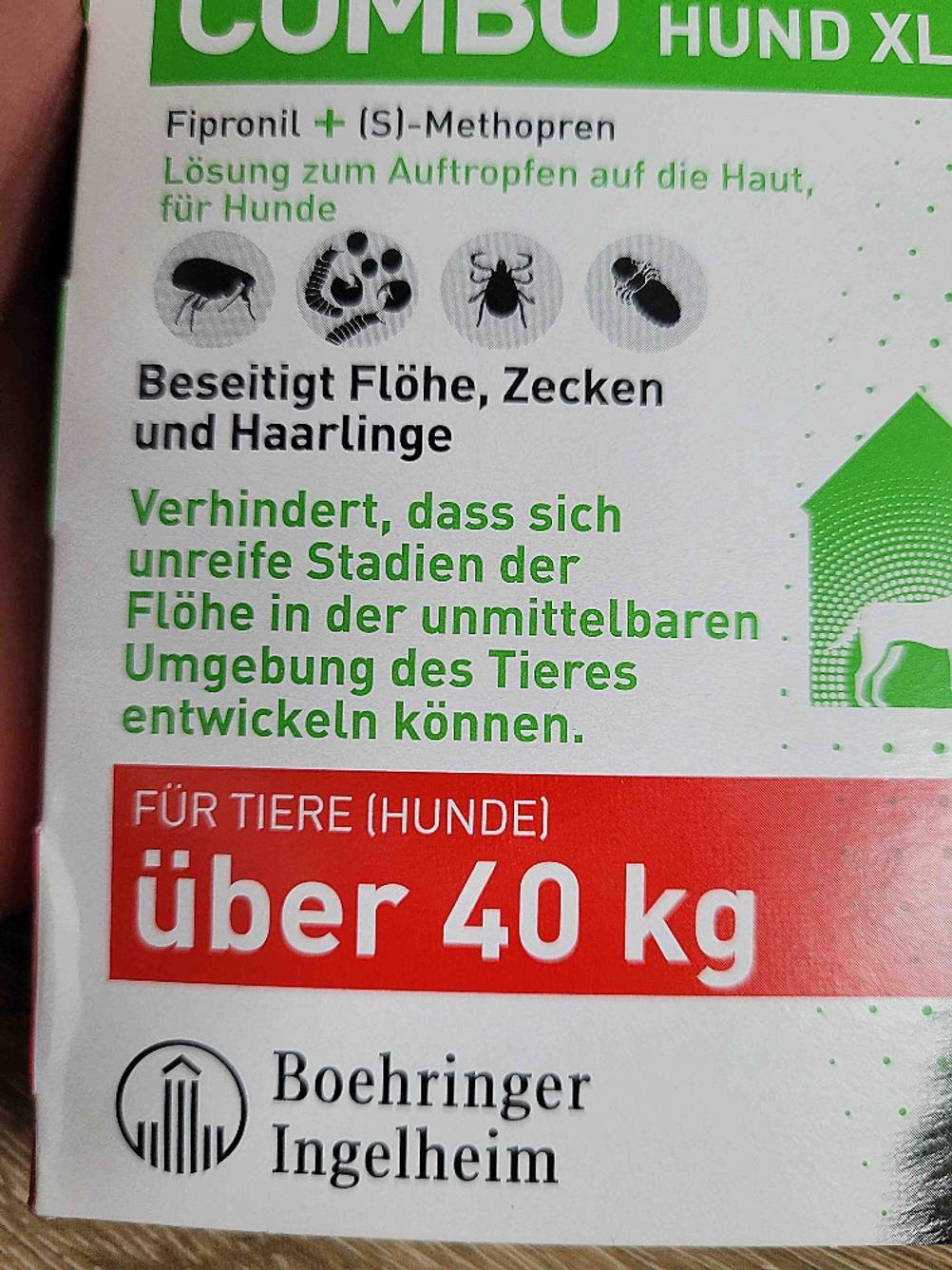 Anleitung eines Zeckenmittels