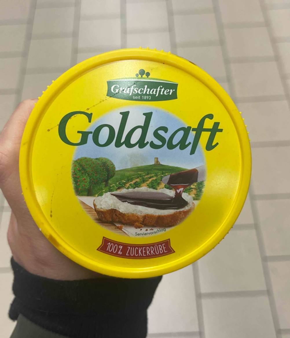 Zuckerrübensirup getestet: Nahaufnahme des Deckels von oben.