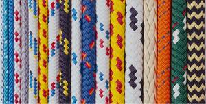 bunte kletterseile