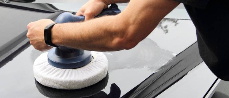 poliermaschine nach reinigung