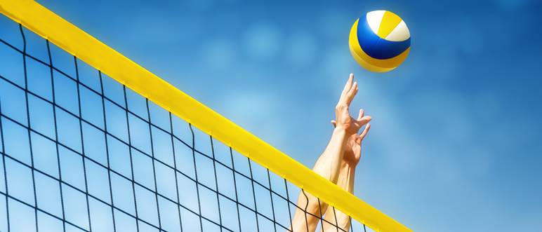 beachvolleyball-netz