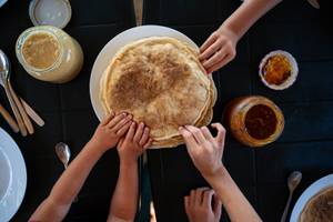 crepes fuer die ganze familie