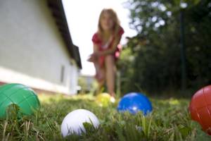 crossboule im garten