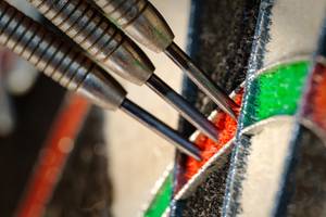 dartscheibe abstand