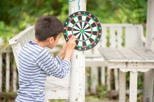 dartscheibe hoehe