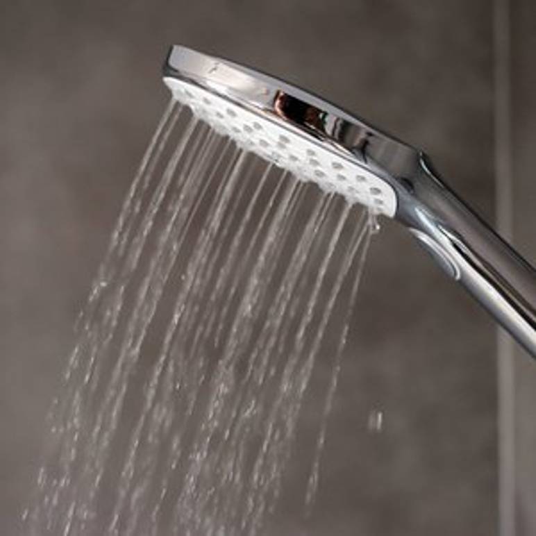 laufende dusche